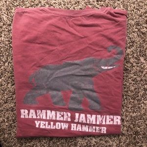 ALABAMA CRIMSON TIDE RAMMER JAMMER MENS T SHIRT